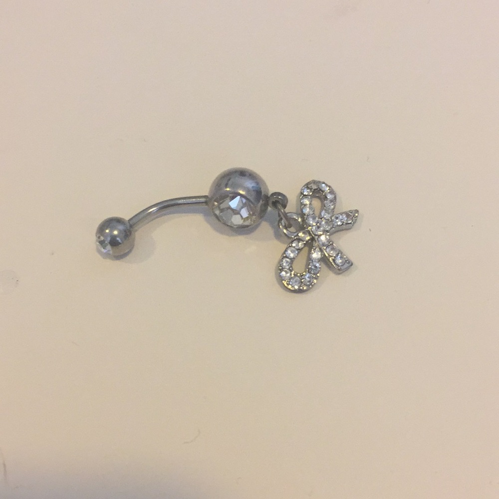 NWOT dangling belly button ring